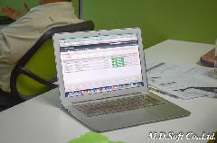 หน้าตาระบบจัดการหลังร้านของ Magento จากการทดลองของผู้เข้าร่วมอบรม