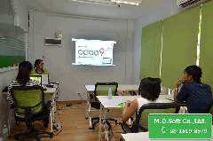 วิทยากรเริ่มต้นเข้าสู่การบรรยาย อบรมแนะนำ Features Odoo 9