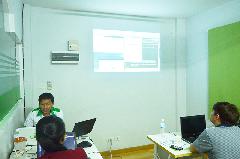 บรรยากาศขณะอบรมการนำ Odoo10 ใช้งานระบบ ERP สำหรับองค์กร