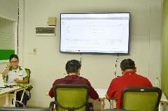 บรรยากาศขณะอบรมการนำ Odoo12 ใช้งานระบบ ERP สำหรับองค์กร