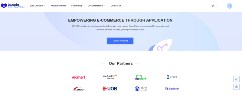 Lazada open plateform Lazada open plateform เป็น แพลตฟอร์มสำหรับหลังบ้าน เพื่อดูแลการขายของผู้ขาย