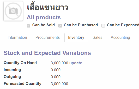 ตรวจสอบจำนวนของสินค้าที่อยู่ในคลัง ตรวจสอบจำนวนของสินค้าที่อยู่ในคลัง