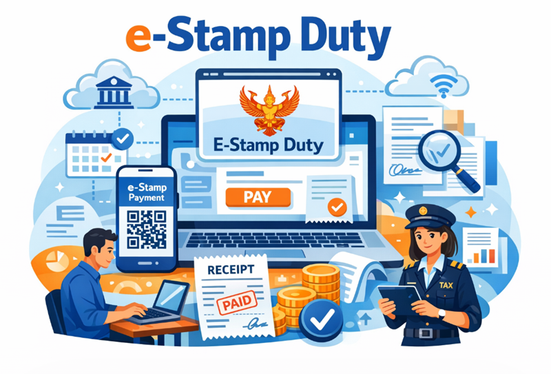ภาพหน้าปก e-Stamp Duty คืออะไร