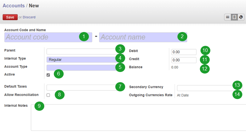 ตัวอย่างหน้าสร้างรหัสบัญชีในระบบ ERP ตัวอย่างหน้าสร้างรหัสบัญชีในระบบ ERP MDERP