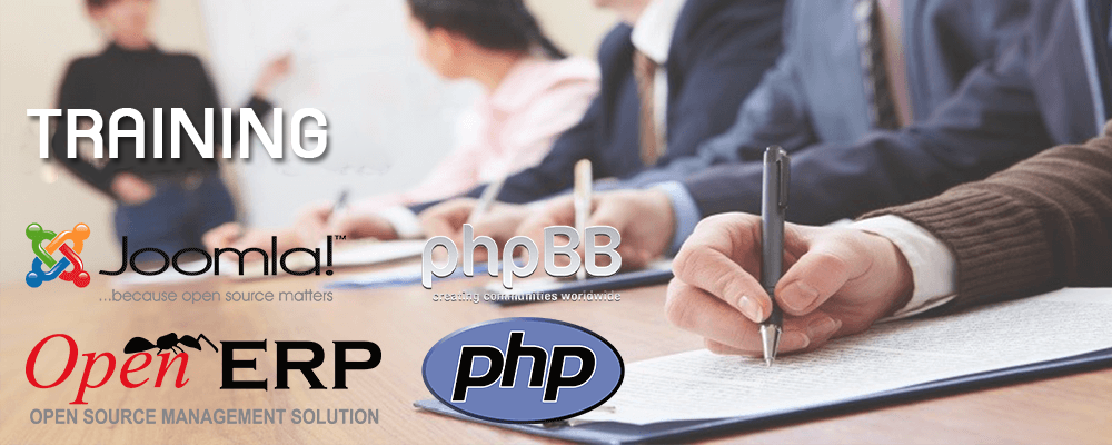 Training Joomla phpBB OpenERP PHP