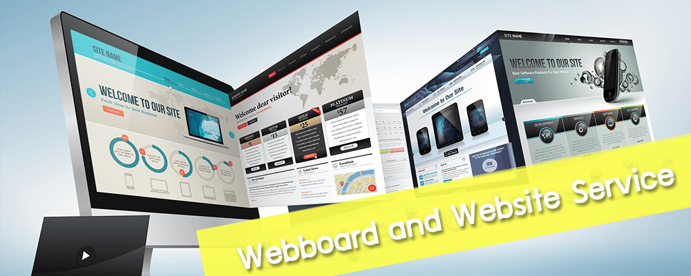 Website and Webboard Services