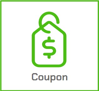 ภาพไอคอนคูปองสินค้า Coupon ระบบจัดการคูปองสินค้า(Coupon)