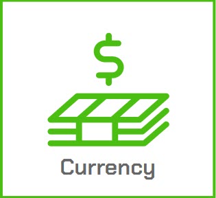 ภาพไอคอนสกุลเงินCurrency ระบบจัดการสกุลเงิน(Currency)
