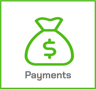 ภาพไอคอนรับชำระเงิน payments ระบบจัดการรับชำระเงิน(Payments)