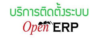 บริการติดตั้งระบบ OpenERP